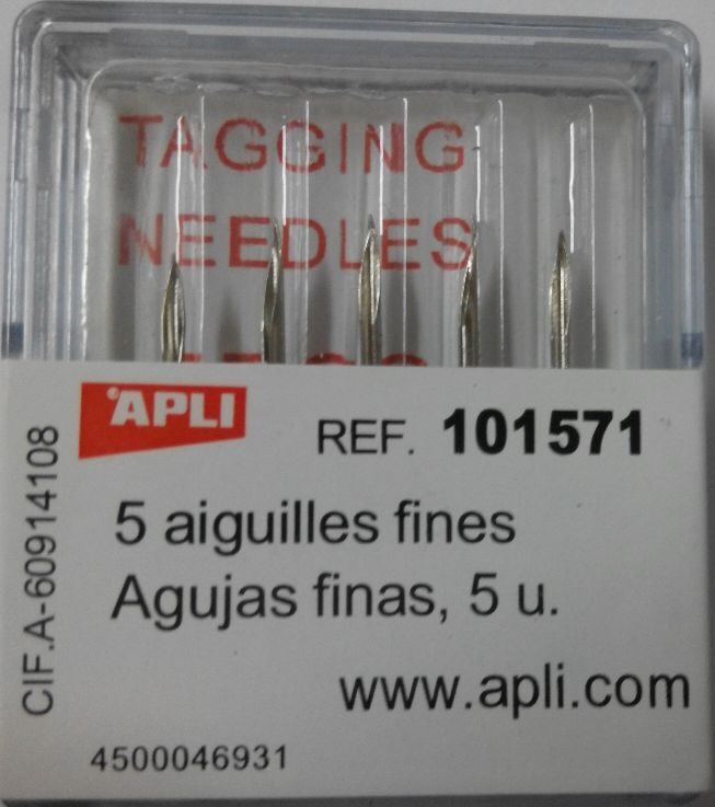 Иглы для игловых пистолетов Apli для деликатных тканей 101571
